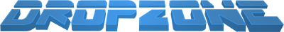 Dropzone logo for GameBoy